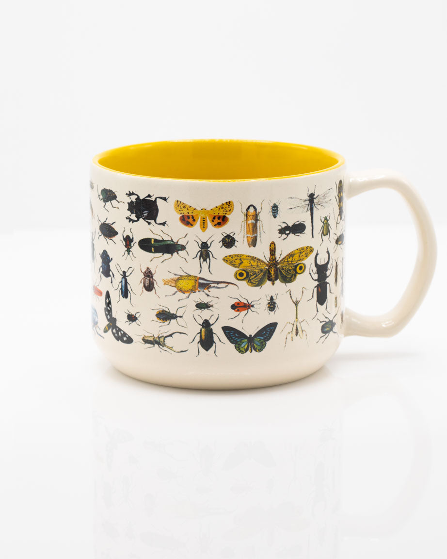 Beetles & Butterflies, Flutter & Fly 450 mL Ceramic Mug